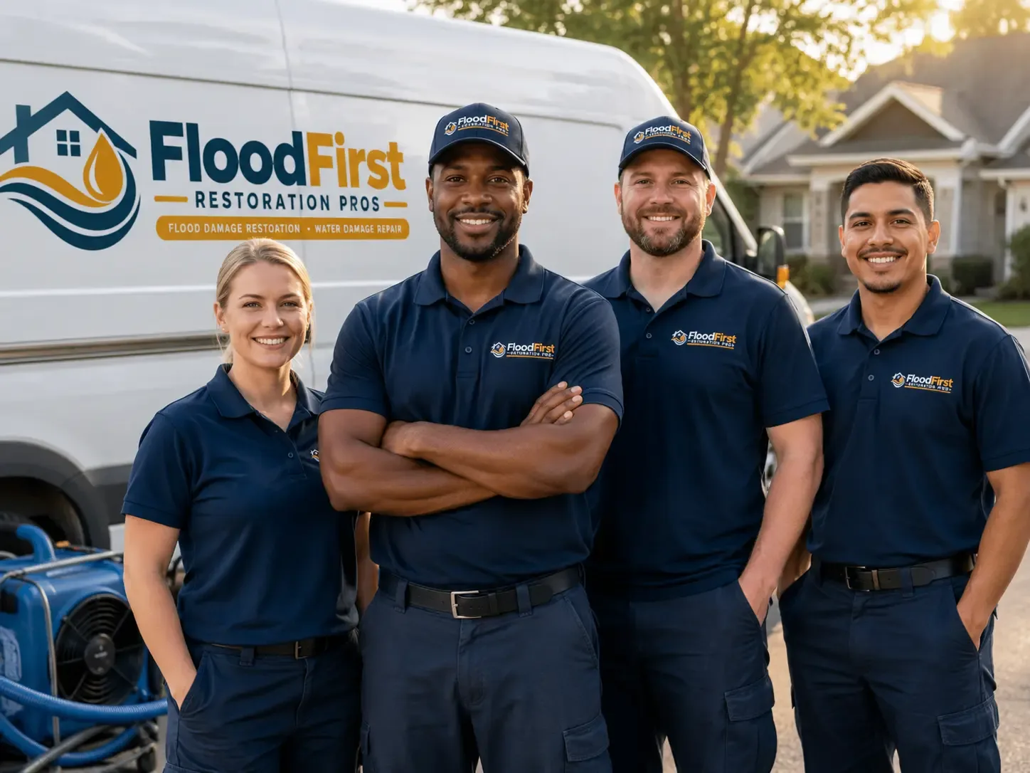 Flood Damage Restoration company in Falls City, TX